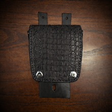 Load image into Gallery viewer, Tank Bib - Fits Indian Roadmaster, Chieftain &amp; Springfield, With Pouch, Alligator Print, Different Colors Available