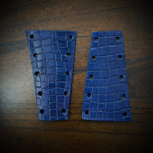 Load image into Gallery viewer, Brake &amp; Clutch Leaver Covers Alligator Print Custom Colors (Ships Now)
