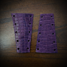 Load image into Gallery viewer, Brake &amp; Clutch Leaver Covers Alligator Print Custom Colors (Ships Now)