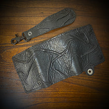 Load image into Gallery viewer, Trifold Wallet - Nightmare, Black