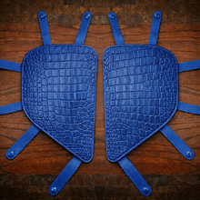 Load image into Gallery viewer, Engine Guard Closeouts, Customizable To Fit Any Bike, Alligator Print, Various Colors