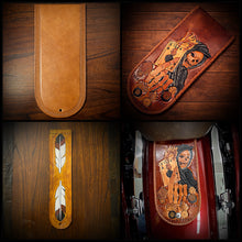 Load image into Gallery viewer, Fender Bib - Custom Art, Tan, Made To Fit Any Bike