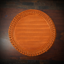 Load image into Gallery viewer, Round Bag for Motorcycles - Custom Art, Indian Tan