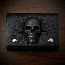 Load image into Gallery viewer, Motorcycle Windshield Bag - Nightmare Skull, Black