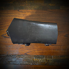 Load image into Gallery viewer, Swingarm Bag With Fuel Can Holder - Fits Harley Davidson Softail Models, Custom Art, Black