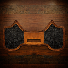 Load image into Gallery viewer, Heat Shield - Alligator Print, Custom Colors, Indian Tan, Fits Indian Chief, Chieftain, Springfield and Roadmaster