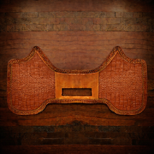 Load image into Gallery viewer, Heat Shield - Alligator Print, Custom Colors, Indian Tan, Fits Indian Chief, Chieftain, Springfield and Roadmaster