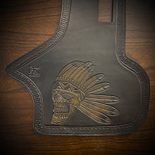 Load image into Gallery viewer, Heat Shield - Custom Art, with Pouch, Fits Indian Chief, Chieftain, Springfield and Roadmaster