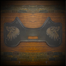 Load image into Gallery viewer, Heat Shield, Bronze Flying Indian Skull, Black - Fits Indian Chief, Chieftain, Springfield, Vintage and Roadmaster