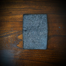 Load image into Gallery viewer, Minimalist Wallet, Genuine Blue Safari African Buffalo, (ships now) Clearance Sale
