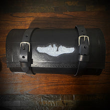 Load image into Gallery viewer, Bedroll Case for Motorcycles - Custom Art Black