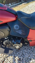Load image into Gallery viewer, Heat Shield, Dreamcatcher in the Wind, Black - Fits Indian Chief, Chieftain, Springfield, Vintage and Roadmaster