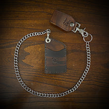 Load image into Gallery viewer, Two Pocket Wallet, Brown