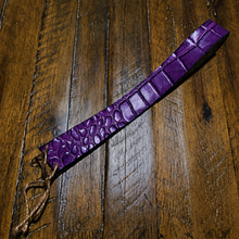 Load image into Gallery viewer, Hat Band, Alligator Print, Purple