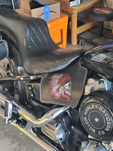 Load image into Gallery viewer, Heat shield for Harley Davidson - Black Custom Art