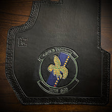 Load image into Gallery viewer, Heat shield for Harley Davidson, with pouch, Black, Custom Art