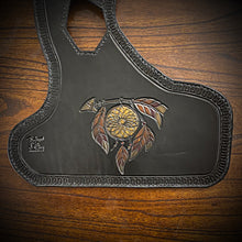 Load image into Gallery viewer, Heat Shield for Indian Scout motorcycle - Custom Art, Black