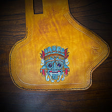 Load image into Gallery viewer, Heat Shield, Aztc God Of Rain Tlaloc Tan - Fits Indian Chief, Chieftain, Springfield, Vintage and Roadmaster