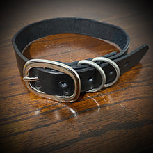 Load image into Gallery viewer, Dog Collar with Custom Art - Black