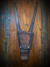 Load image into Gallery viewer, Tank Bib - Indian Challenger and Pursuit, w/ Pouch - Custom Art, Brown