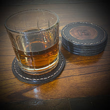 Load image into Gallery viewer, Forged Glory Leather Coasters
