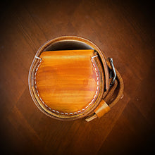 Load image into Gallery viewer, Tool bag for Motorcycle - Chopper Style, Small, Custom Art, Indian Tan