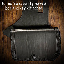 Load image into Gallery viewer, Heat Shield - Old Glory, Black, Double Pouch, Fits Indian Chief, Chieftain, Springfield, Vintage and Roadmaster