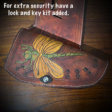 Load image into Gallery viewer, Heat Shield - Custom Art, Double Pouch, fits Honda VTX 1300, Black