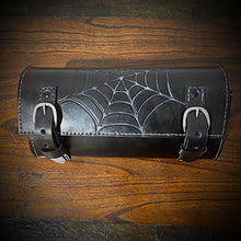 Load image into Gallery viewer, Tool bag for Motorcycle - Web Art, Black