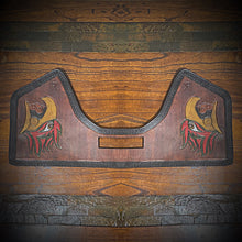 Load image into Gallery viewer, Heat Shield for Indian Challenger and Pursuit Motorcycles - Aztec Eagle Warrior Art