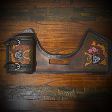 Load image into Gallery viewer, Heat Shield with Pouch for Indian Challenger and Pursuit - Brown Custom Art