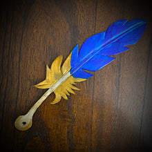Load image into Gallery viewer, Custom Leather Feather