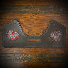 Load image into Gallery viewer, Heat Shield for Indian Challenger and Pursuit Motorcycles - Native Skull, Red