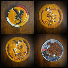 Load image into Gallery viewer, Large Leather Concho Custom Art