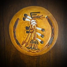 Load image into Gallery viewer, Large Leather Concho Custom Art