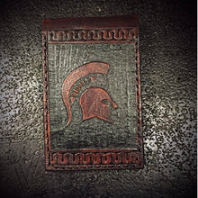 Load image into Gallery viewer, Notebook Cover with Spartan art.