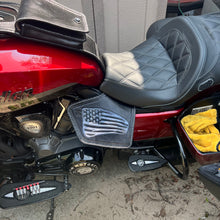 Load image into Gallery viewer, Heat Shield for Indian Challenger and Pursuit Motorcycles - Distressed Old Glory
