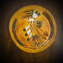 Load image into Gallery viewer, Large Leather Concho Custom Art