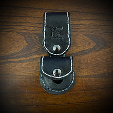 Load image into Gallery viewer, Key Fob Carrier w/ Belt Loop Fits Both Indian and Harley Fobs, Black
