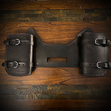 Load image into Gallery viewer, Heat Shield - Black, Double Pouch, Fits Indian Chief, Chieftain, Springfield and Roadmaster