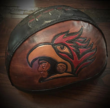 Load image into Gallery viewer, Half Helmet with Custom Art - size XSmall