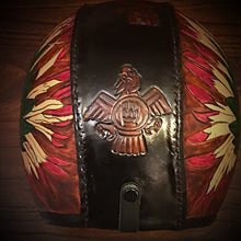 Load image into Gallery viewer, Open Face Helmet with Custom Art - size XXXXlarge