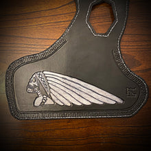 Load image into Gallery viewer, Heat Shield for Indian Scout motorcycle - Custom Art, Black