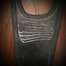 Load image into Gallery viewer, Tank Bib - Fits Indian Challenger and Pursuit, Distressed Old Glory Black