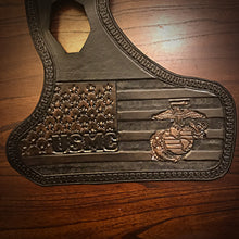 Load image into Gallery viewer, Heat Shield for Indian Scout motorcycle - Custom Art, Black