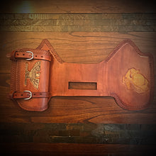 Load image into Gallery viewer, Heat Shield - Custom Art, with Pouch, Fits Indian Chief, Chieftain, Springfield, and Roadmaster