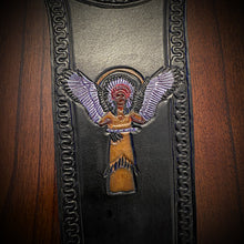 Load image into Gallery viewer, Tank Bib - Fits Indian Scout Motorcycles - Custom Art, Black