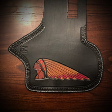 Load image into Gallery viewer, Heat Shield - Custom Art, with Pouch, Fits Indian Chief, Chieftain, Springfield and Roadmaster
