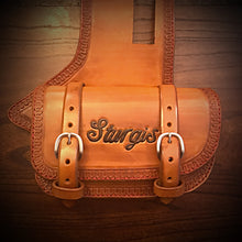 Load image into Gallery viewer, Heat Shield - Custom Art, double Pouch, fits Indian Chief, Chieftain, Springfield and Roadmaster