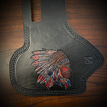 Load image into Gallery viewer, Heat Shield - Custom Art, with Pouch, Fits Indian Chief, Chieftain, Springfield and Roadmaster